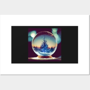 Forest Dreamscape Snowglobe II Posters and Art